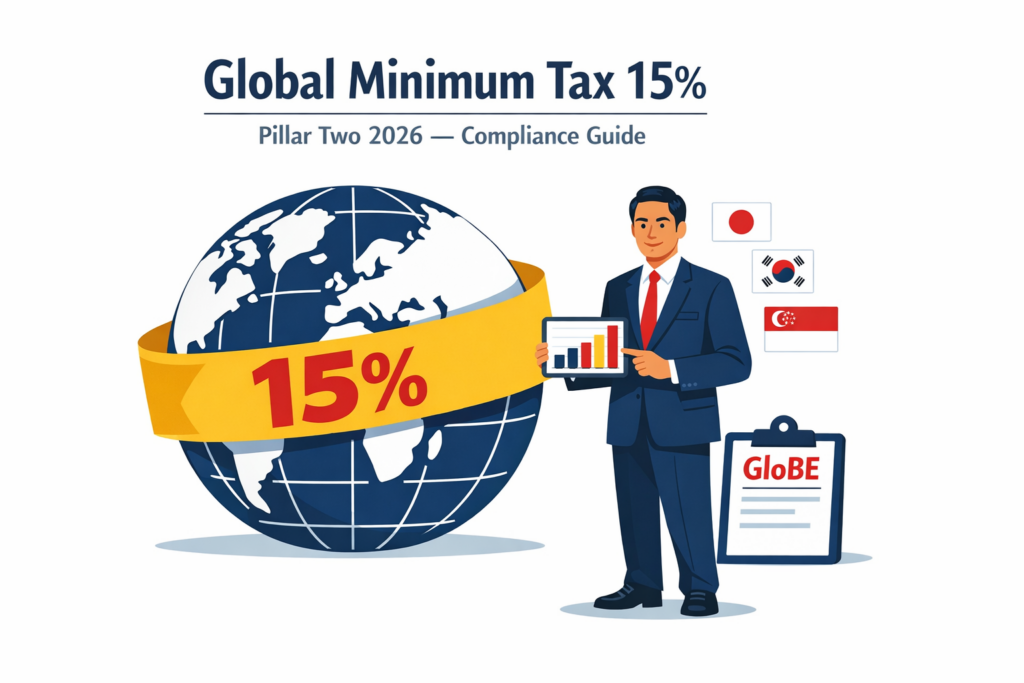 2026 OECD Pillar Two 全球最低稅負 15% 台商集團合規