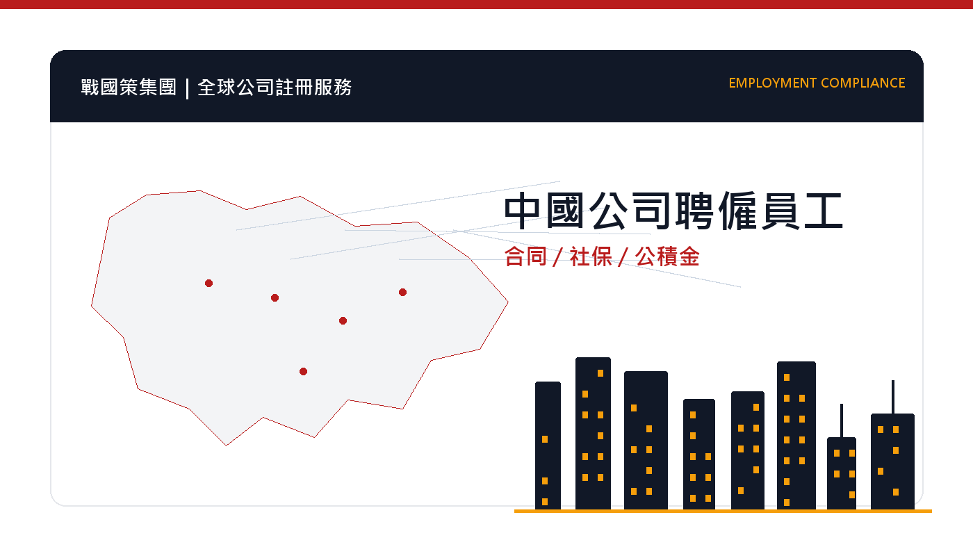 中國公司聘僱員工指南：勞動合同、社保、公積金與薪資合規 插圖一