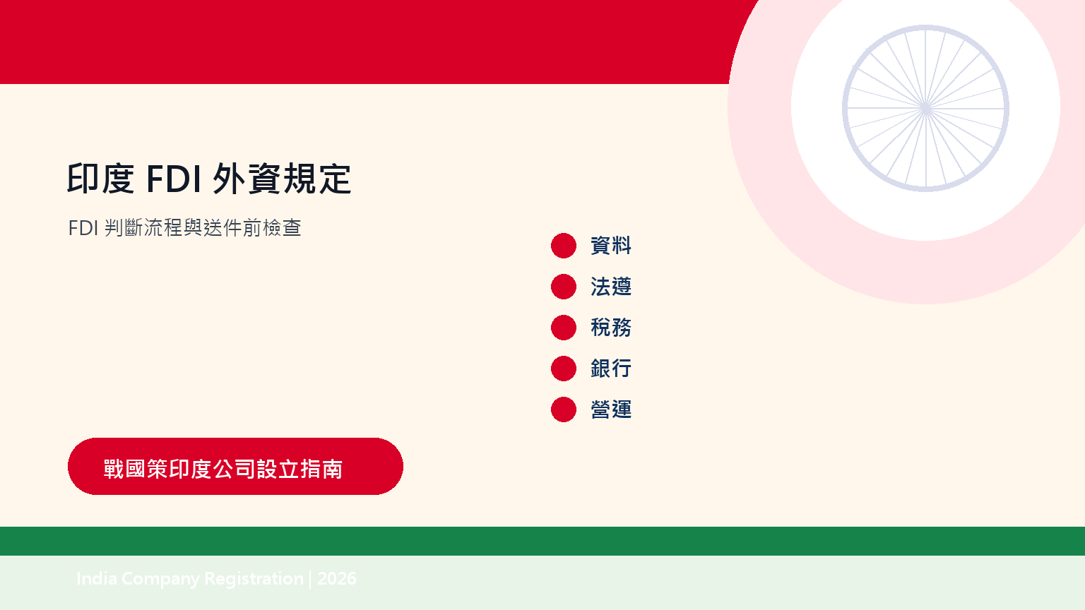 印度FDI外資規定：自動准入、政府核准、產業限制與台商注意事項 插圖三