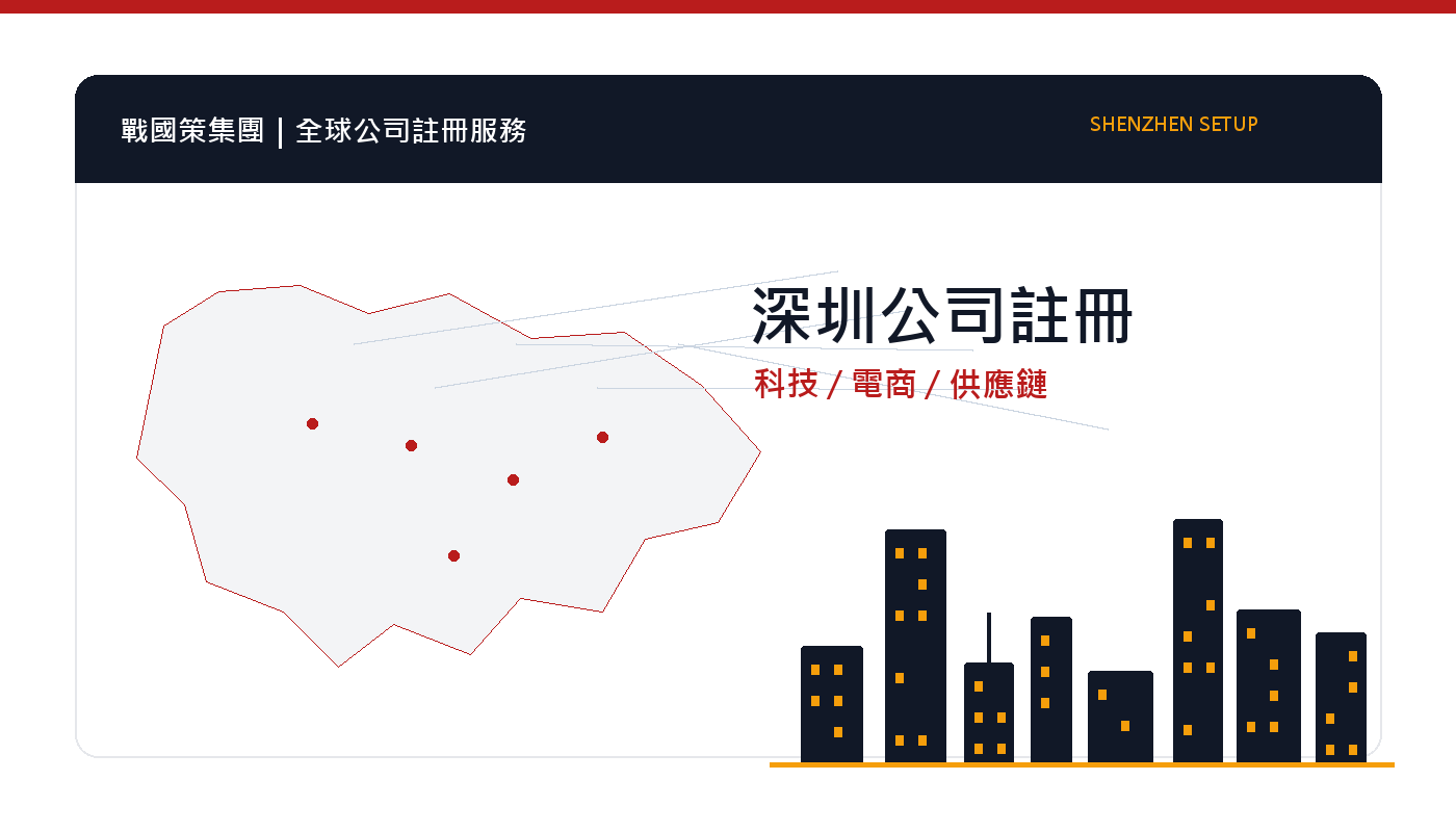 深圳公司註冊指南：科技、跨境電商、供應鏈與創新產業 插圖一